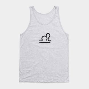 Libra and Leo Double Zodiac Horoscope Signs Tank Top